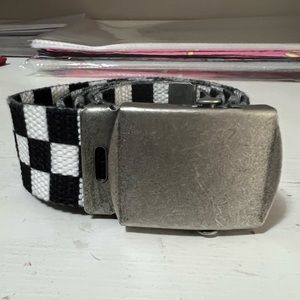 Brandy Melville Check Skater Belt